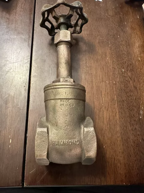 HAMMOND 1-1/2" BRONZE GATE VALVE IB640  125wsp 200wog 3