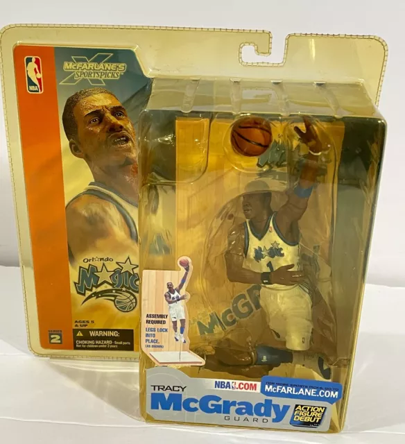 Buy the SEALED NBA McFarlanes Sport Picks #1 Orlando Magic Tracy McGrady Action  Figure