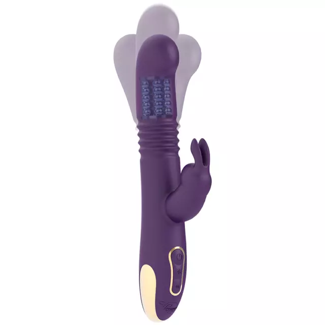 Treasure Bastian Rabbit Up & Down, Rotator & Vibrator Compatible Con Watchme Wir 3