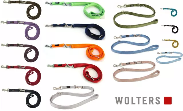Wolters Professional Hundeleine Nylon Führleine Leine 2m, 3 m/ 12 versch. Farben
