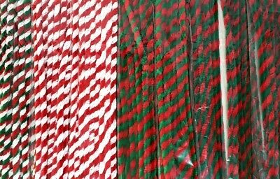 Tallos de oruga retorcidos para Navidad 8 nuevos paquetes 12" de largo
