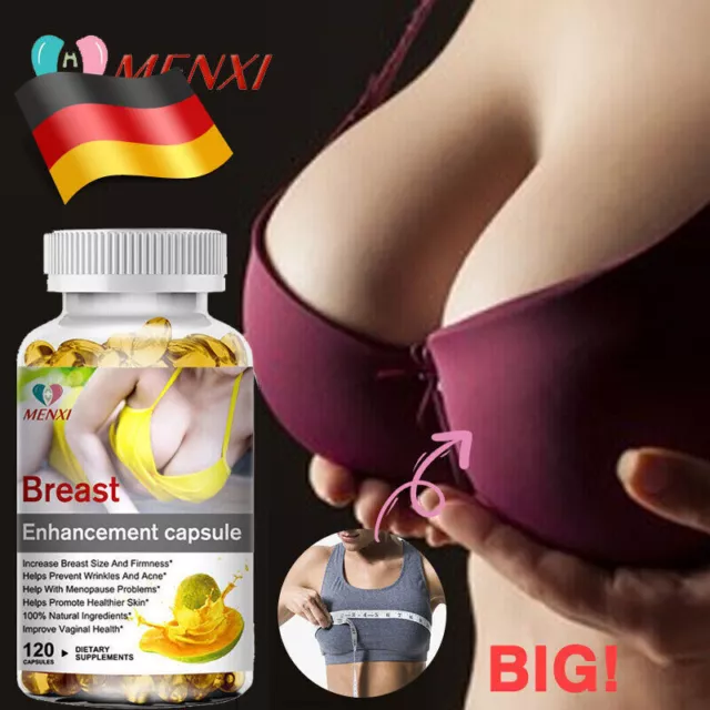 120 PILLEN STRONG PUERARIA MIRIFICA Weibliches Brustwachstum Straffende KAPSELN