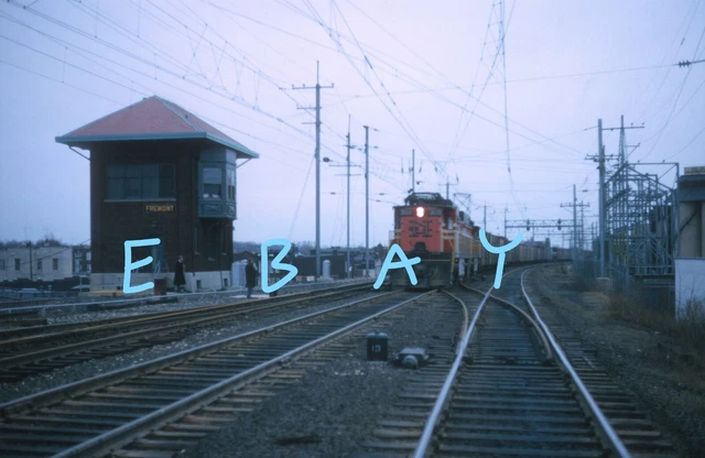 New Haven NYNH&H EF-4 Fremont Tower Glendale Queens NY 1964 Original Kodachrome