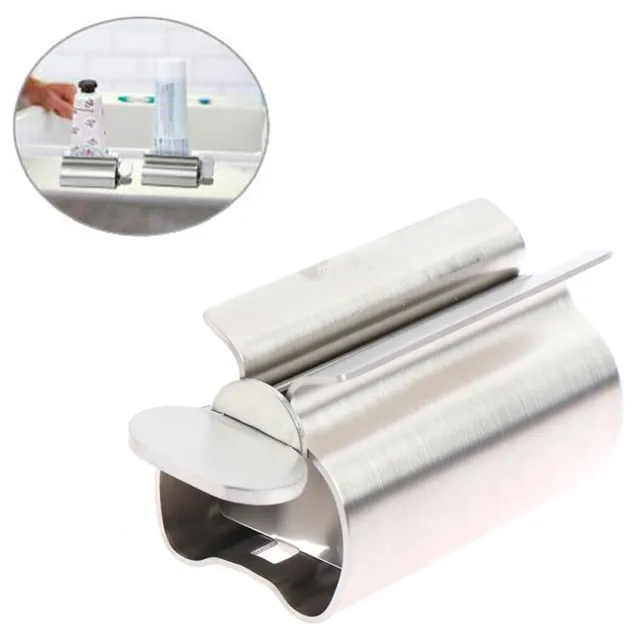 Stainless Steel Toothpaste Tube Squeezer Toothpaste Roller Tube WringDC