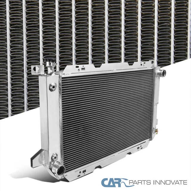 Fits 85-96 Ford F150 F250 Bronco 3 Row Core Aluminum Cooling Racing Radiator