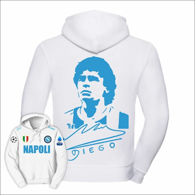 Felpa Personalizzata Napoli Calcio Diego Maradona