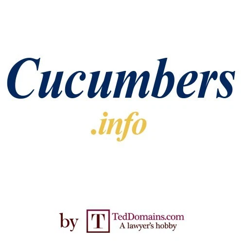 Cucumbers.info - Premium Domain - lll llll nnn nnnn