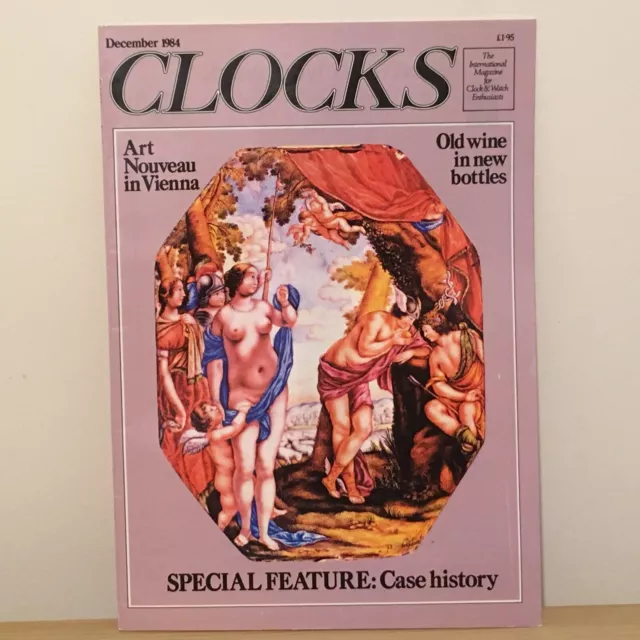 Clocks Magazine - Art Nouveau In Vienna - Dec 1984