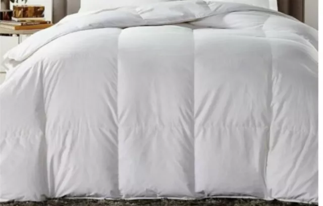 Charter Club European White Down Comforter King Heavy Weight New