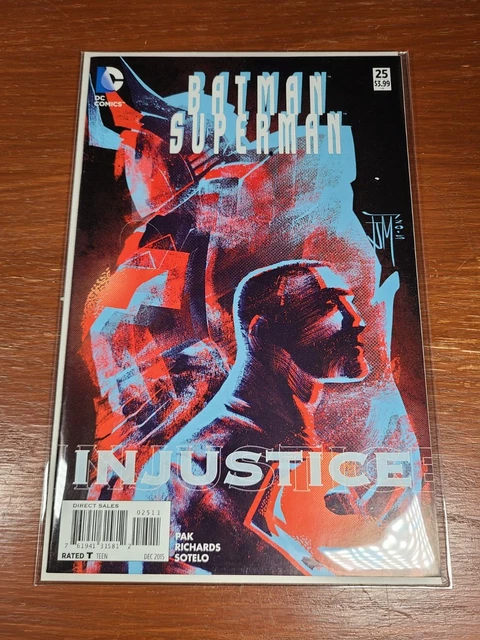 Batman Superman #25 (New 52 DC Comics) 1st Print NM/ M Bagged/ Boarded