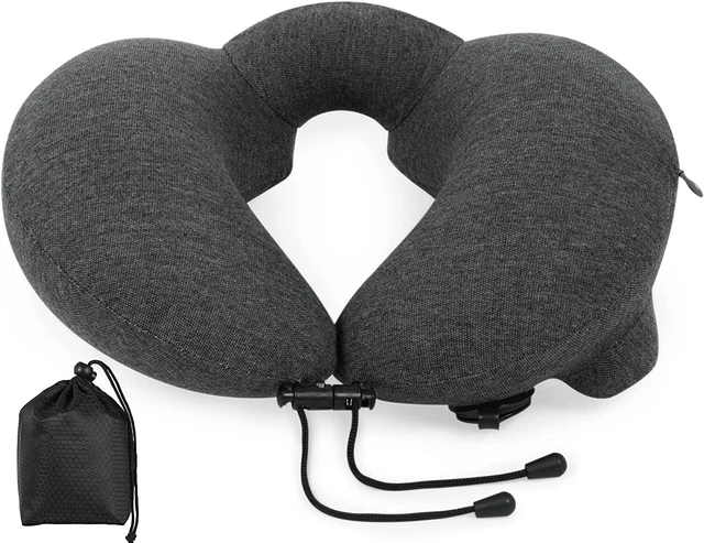 Inflatable Neck Pillow for Traveling, Travel Pillows for Sleeping Airplane, Trav