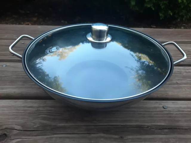 BEKA Inox 18/10 Wok Pan Pot 12" Germany