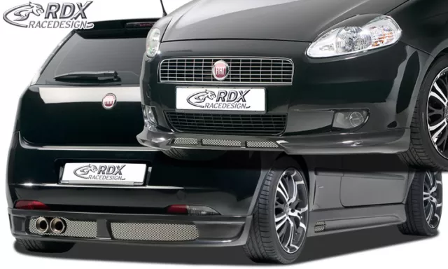 RDX Bodykit für FIAT Grande Punto Front Spoiler Heck Ansatz Seitenschweller