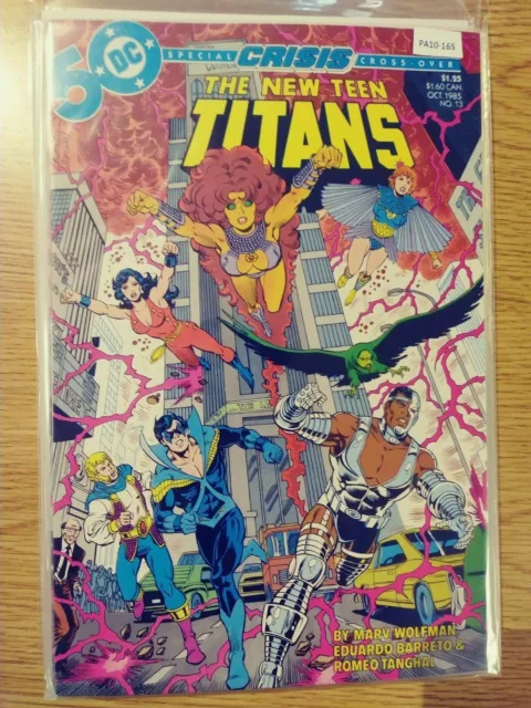 New Teen Titans vol.2 #13 1985 High Grade 9.4 DC Comic Book PA10-165