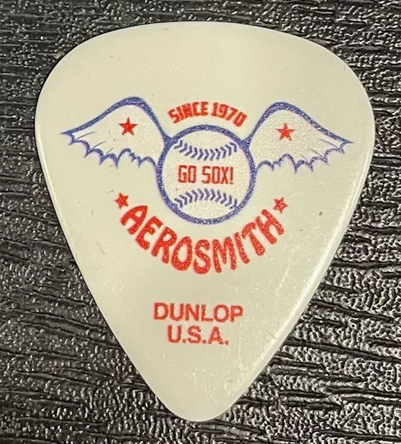 Aerosmith / Brad Whitford  / Fenway Park / 2022 / Rare /  Tour Guitar Pick