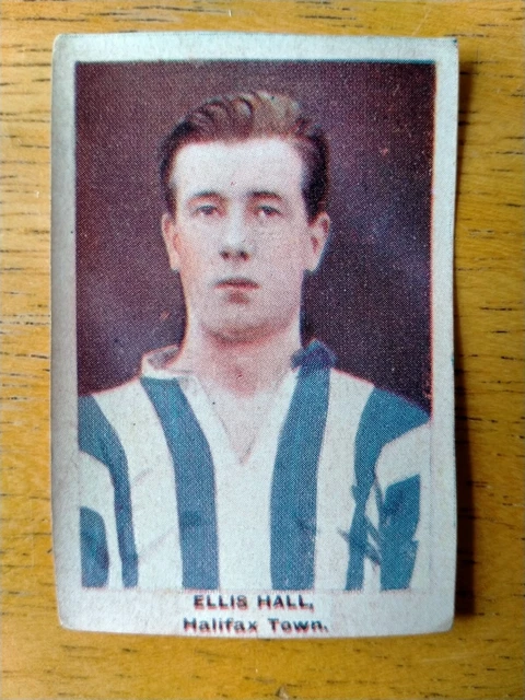Ellis Hall Halifax Town DC Thomson Adventure Famous Club Colours & Players 1923