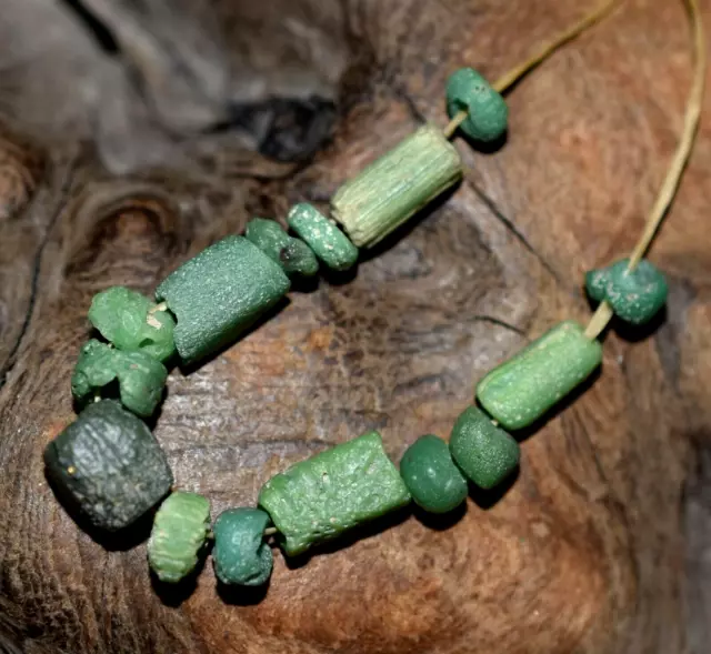 Rare Ancient Glass Excavated Dig Beads Afghanistan Trade Circa 1000 Years Old 3