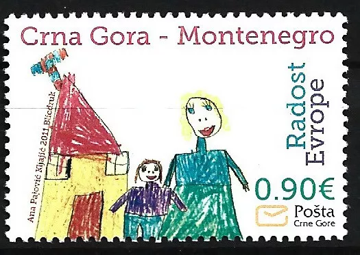 Montenegro - Europäisches Kindertreffen postfrisch 2011 Mi. 281