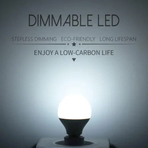E14 LED Glühbirnen dimmbar, 6500K Tageslicht weiß, 5W (entspricht 40W), kühl 2
