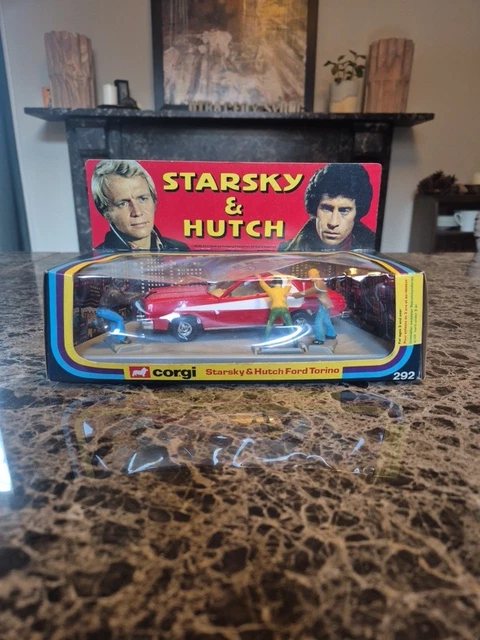 Corgi 292 – Starsky & Hutch Ford Torino – Rare Modèle En Boîte