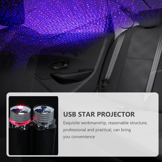 SOUND ACTIVATED ROOF Light Star Lights for Car LED Projector Lamp USB £