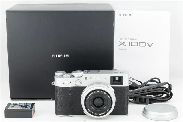 Fujifilm X100V 26.1MP Shutter count 7200 Top Mint in Box From Japan #1874