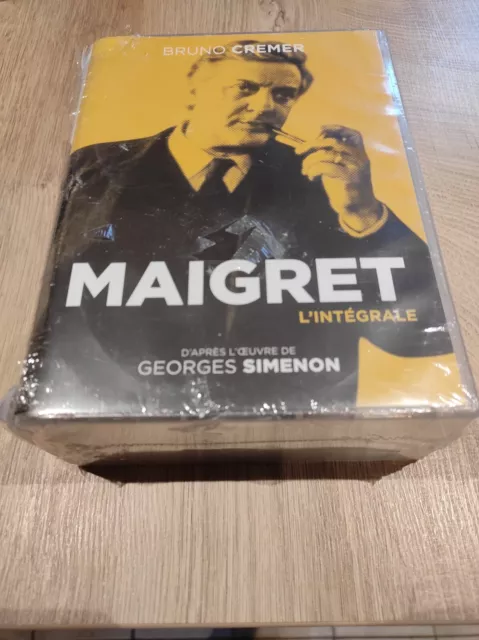 COFFRET NEUF SOUS BLISTER MAIGRET  L’INTEGRALE (28 DVD) Cremer (Lire Description