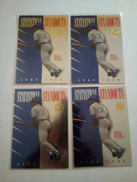 Mike Piazza Statistical Standouts #4  HOF SHARP RARE!
