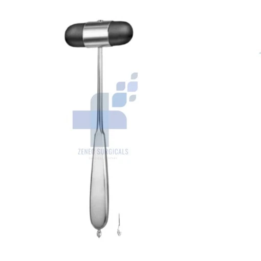 Dejerine Percussion Hammer, Large Rubber Head, 20cm
