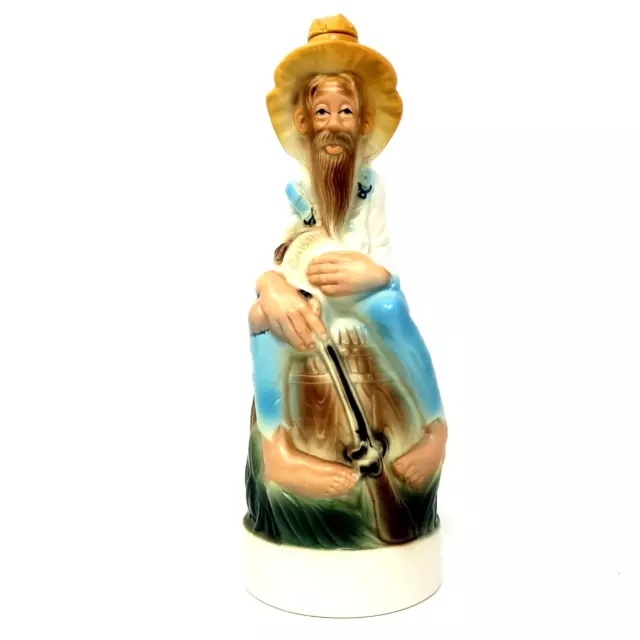 Stitzel Weller Distillery Old Cabin Still Kentucky Hillbilly Decanter 1969 EMPTY