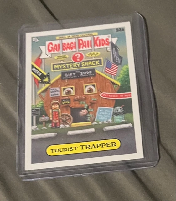 2021 Topps Garbage Pail Kids Go On Vacation Tourist Trapper 93a GPK sticker