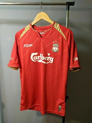 LIVERPOOL INGHILTERRA 2005/2006 FOOTBALL SHIRT JERSEY CL HOME REEBOK originale taglia S 