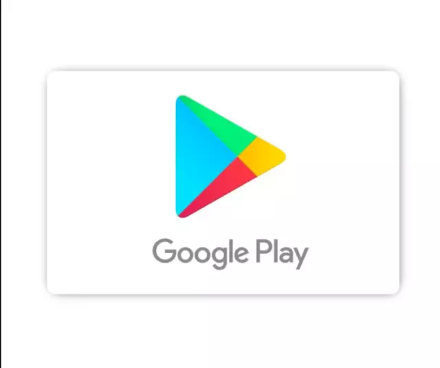 $10 Google Play Gift Card - physical mail delivery only