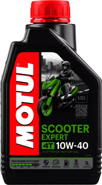 MOTUL HUILE LUBRIFIANTE motor SCOOTER EXPERT 4T 10W40 MB 1 L