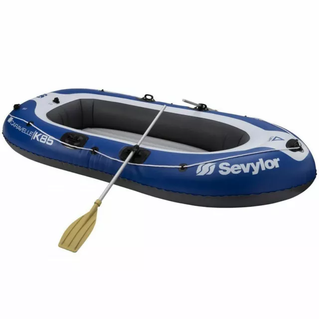 Sevylor Caravelle KK85 Sport Bateau Pagaie Canot Bateau Gonflable 271cm Bleu