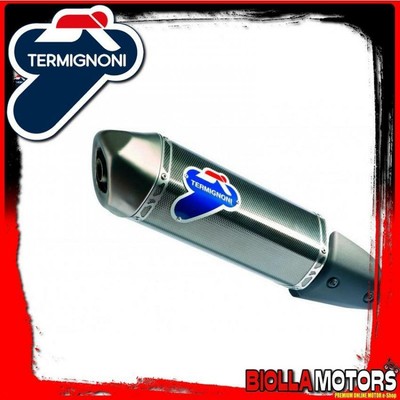 Termignoni PI01090INV SILENCIEUX TERMIGNONI DERBY RAMBLA 125 2012 RELEVANCE INOX/POPPY 