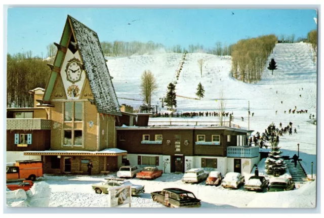 1971 Boyne Mountain Lak  Scene Boyne Falls Michigan MI Posted Vintage Postcard