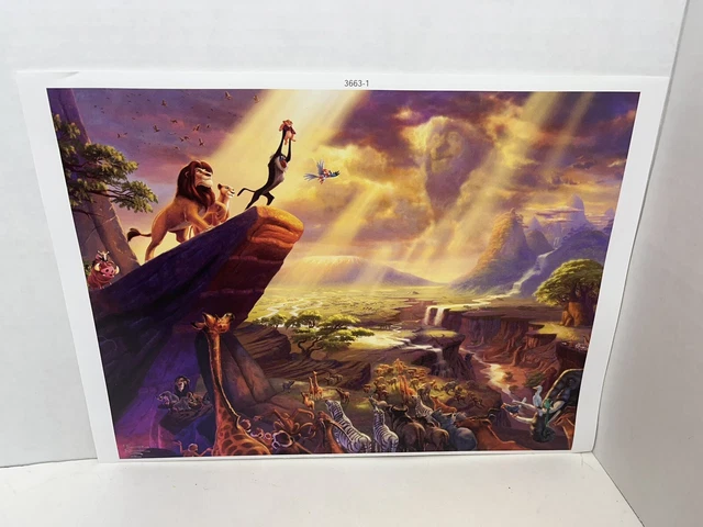DISNEY THOMAS KINKADE Jigsaw Puzzle The Lion King Simba 500pc Sealed ...