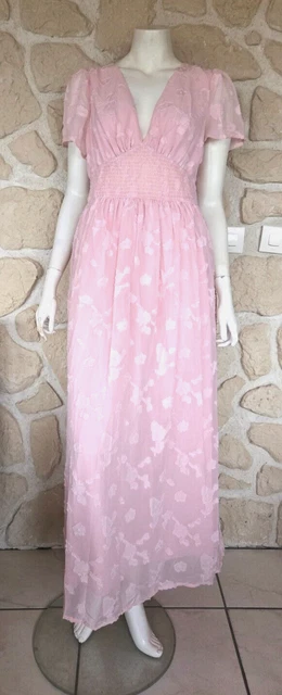 Robe longue blanche simple - Beauté et mode