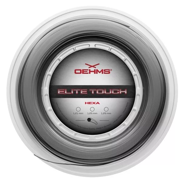 Neu! OEHMS Elite Touch 1,25mm / 200m / Soft Co-Poly Tennissaite Tennis String