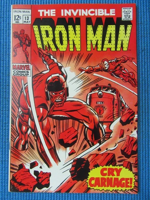 Invincible Iron Man # 13 - (Nm/Nm+) -Captives Of Controller-Nick Fury-Carnage