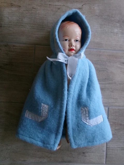 Ancien Bébé Baigneur Petitcollin France 50 Cm – Yeux Dormeurs Tête D'aigle