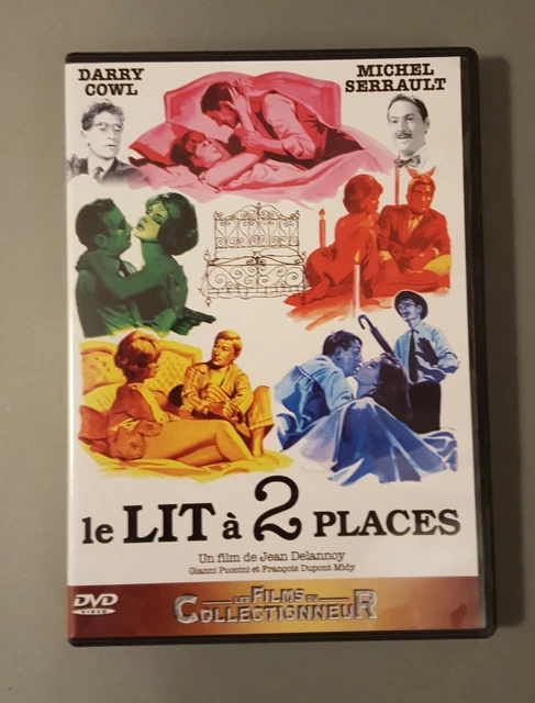 DVD LE LIT A 2 PLACES - Darry COWL / Michel SERRAULT - Jean DELANNOY