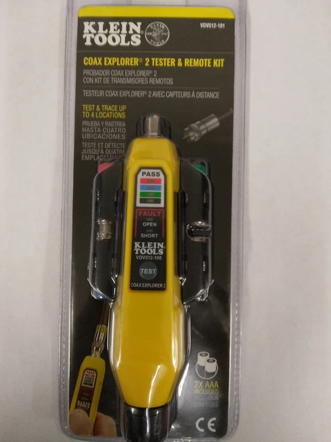 Coax Explorer® 2 Tester with Remote Kit 1EA