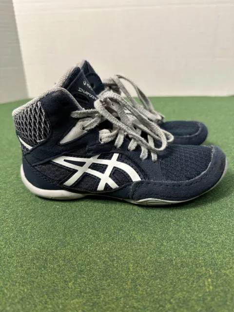 Asics Snapdown 3 Blue Wrestling Shoes 1084A009 • Youth Kids Size K12