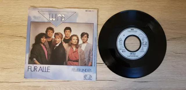 Wind - Für alle - Single 7"- Vinyl  - Jupiter -  1985 - EX -