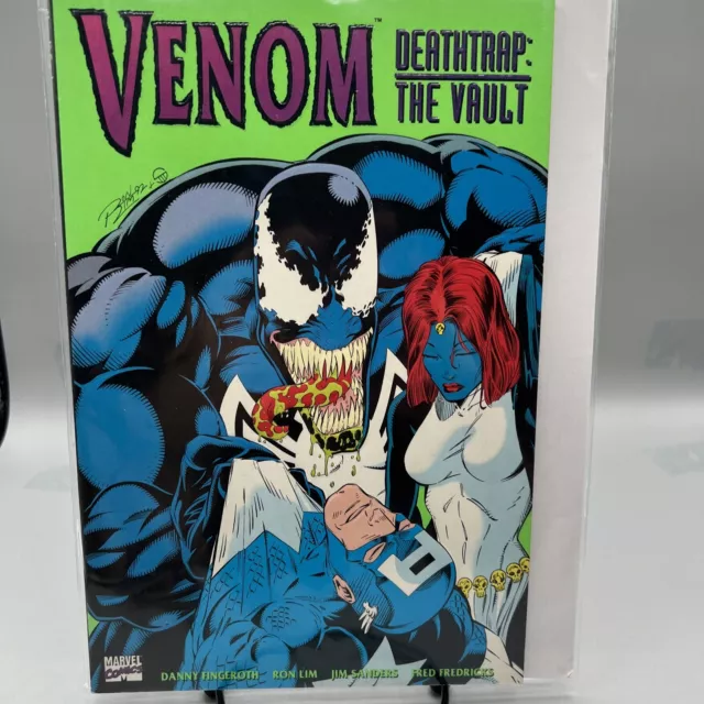 Venom Deathtrap: The Vault Graphic Novel 1993 EXCELLENT CONDITION