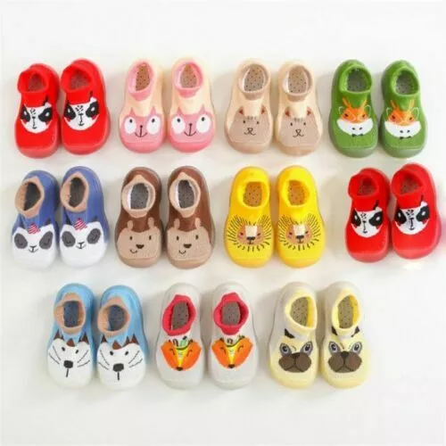 Slippers Baby Socks First-Walking Crawling Infant Crib Shoes Toddler Boys Girls