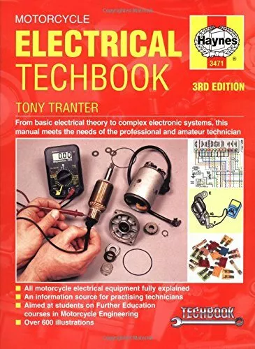 Motorcycle Electrical Techbook by Tranter, Tony 1859604714 FREE Shipping