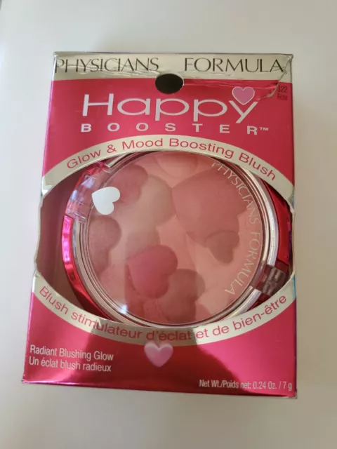 Physicians Formula Happy Booster Glow & Mood Boosting Blush 7322 Rose NIB